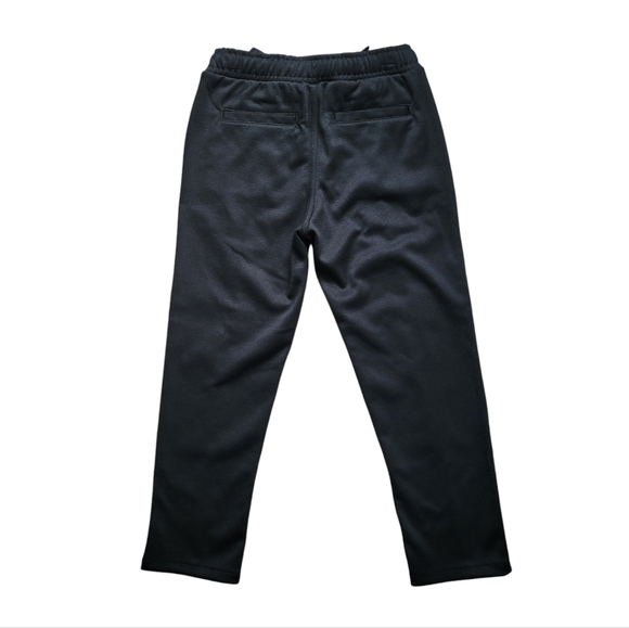 Boys' Pull On Pintuck Stretchy Black Pants - Cat & Jack Elastic Waist - Picture 5 of 6